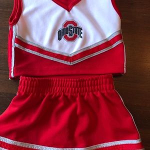 Ohio state cheerleading outfit 18 months